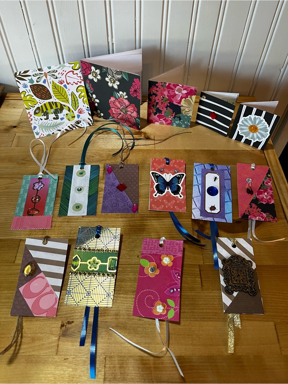 15 Hand crafted Tags